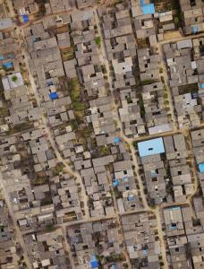 西安高陵高劉村首級控制網(wǎng)布設(shè)及1:500航測成圖項(xiàng)目